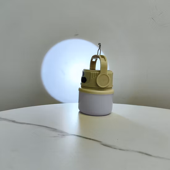 Solar Lantern with Mobile Phone Charger Hanging Lamp