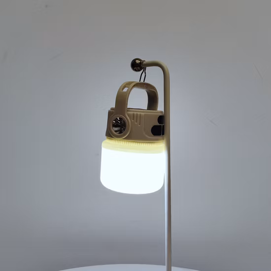 Solar Lantern with Mobile Phone Charger Hanging Lamp