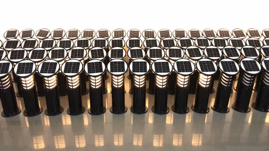 LED Solar Powered Outdoor Bollard/Garden/Street Light for Pathway Lawn