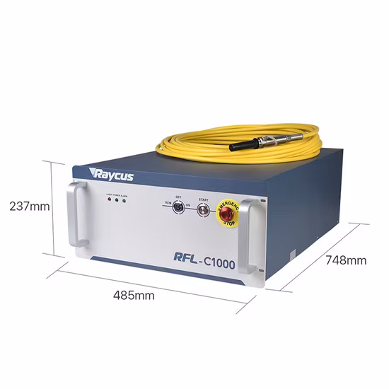 1000W Raycus Single Module Cw Fiber Laser Source for Fiber Cutting Rfl-C1000