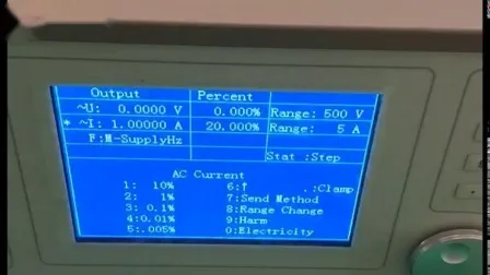 Portable Three Phase AC Voltage and Current Source