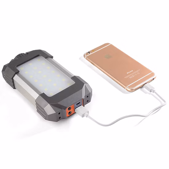 Portable and Camping Flashlight LED with USB Phone Charging